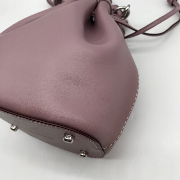 Coach Light Purple Leather Camila Convertible Bucket Bag CJ885 - Picture 8 of 12